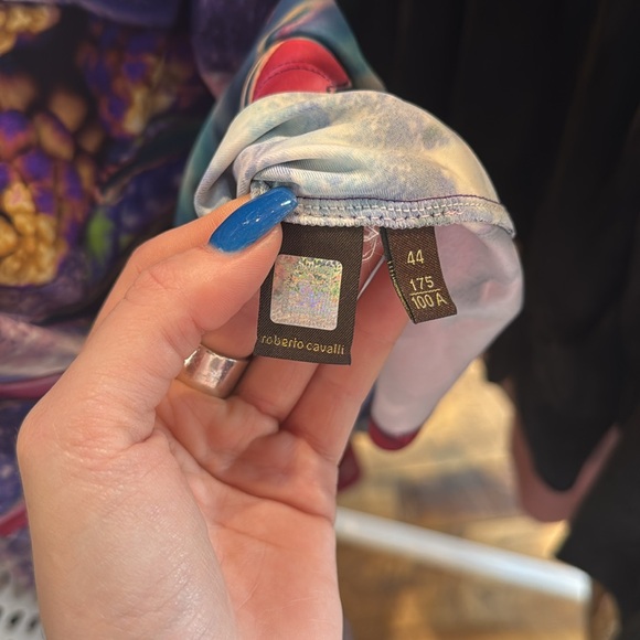 Roberto Cavalli Two-Piece Blouse & Skirt Set - Picture 12 of 14